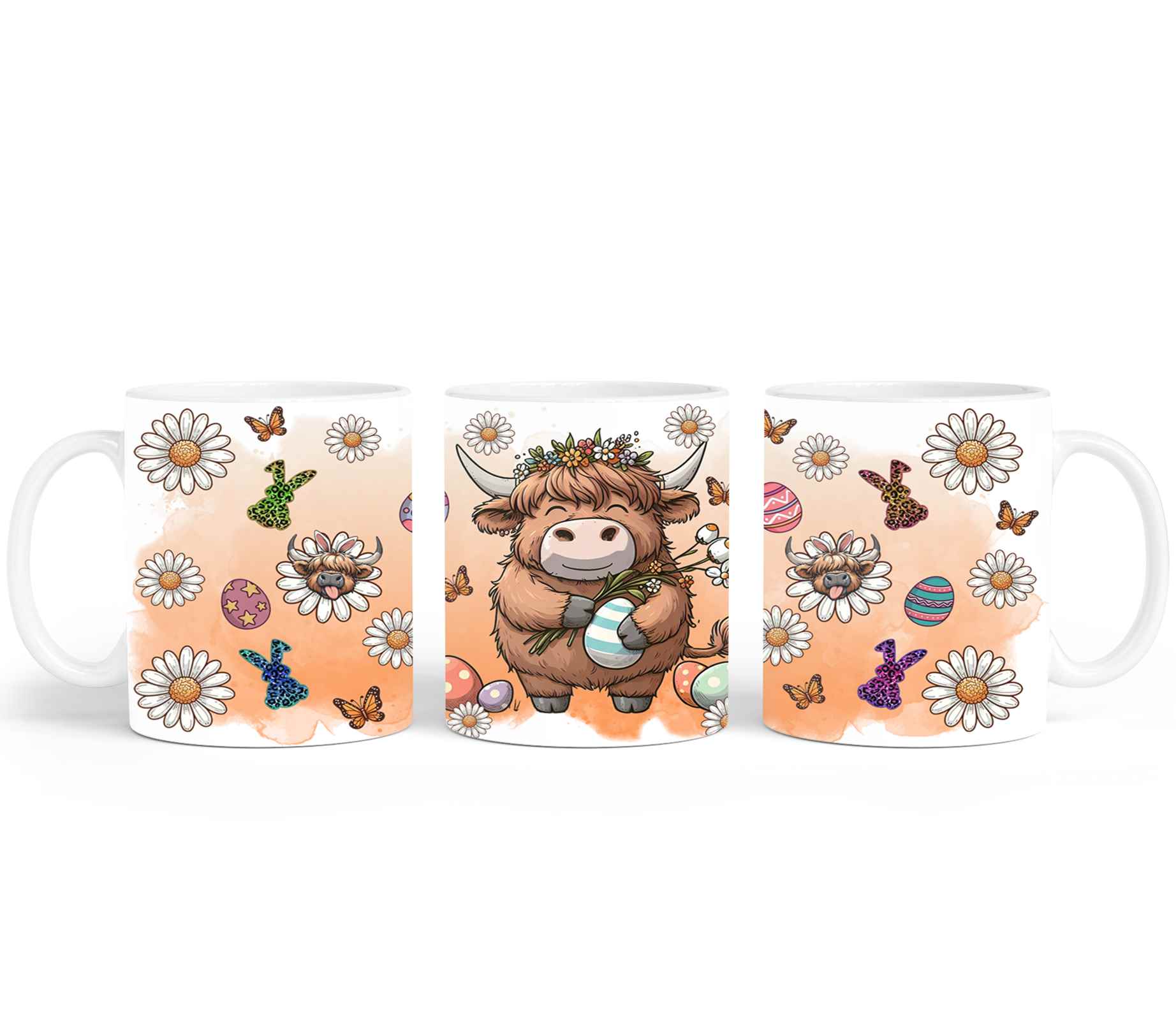 Highland Cow Easter-10387